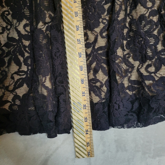 Y2K Black Lace Whimsigoth Maxi Skirt Medium - Picture 10 of 10